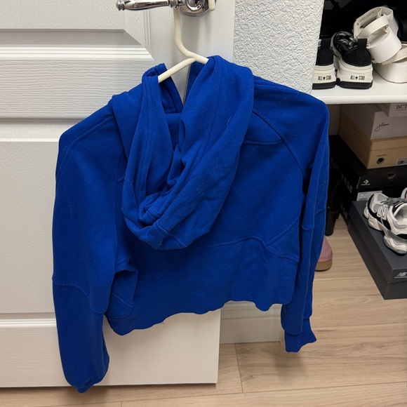 Scuba oversized half zip hoodie - Picture 2 of 2